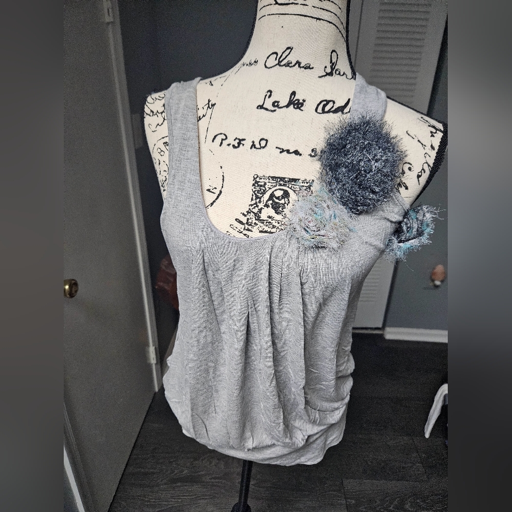 Geric new york ruched tank top